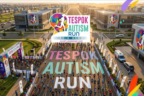 TESPOK Autism Run Identity and branding